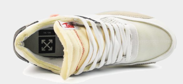 Nike Air Max 90 The Ten белые с серым
